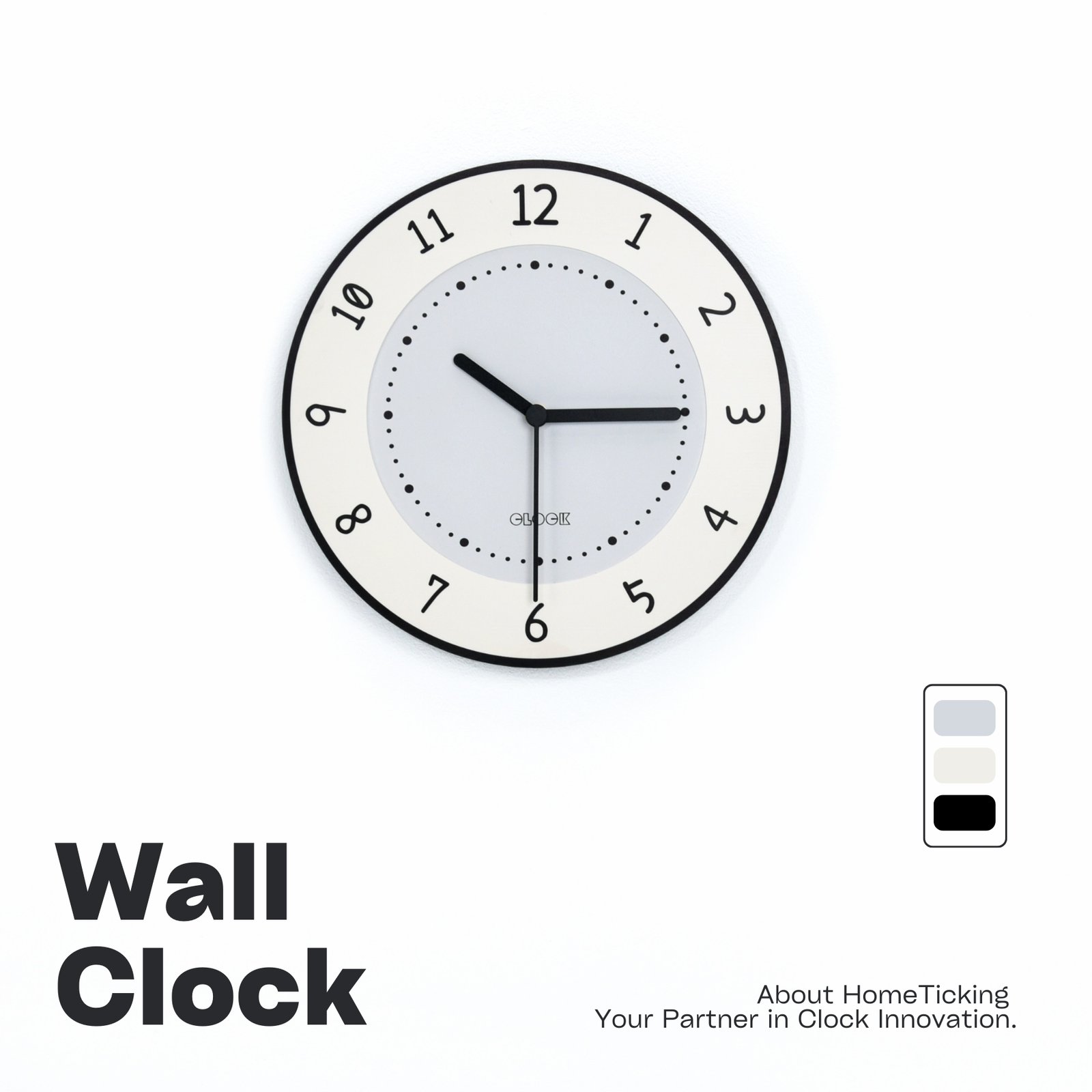 Wall Clock  SC3-8-B