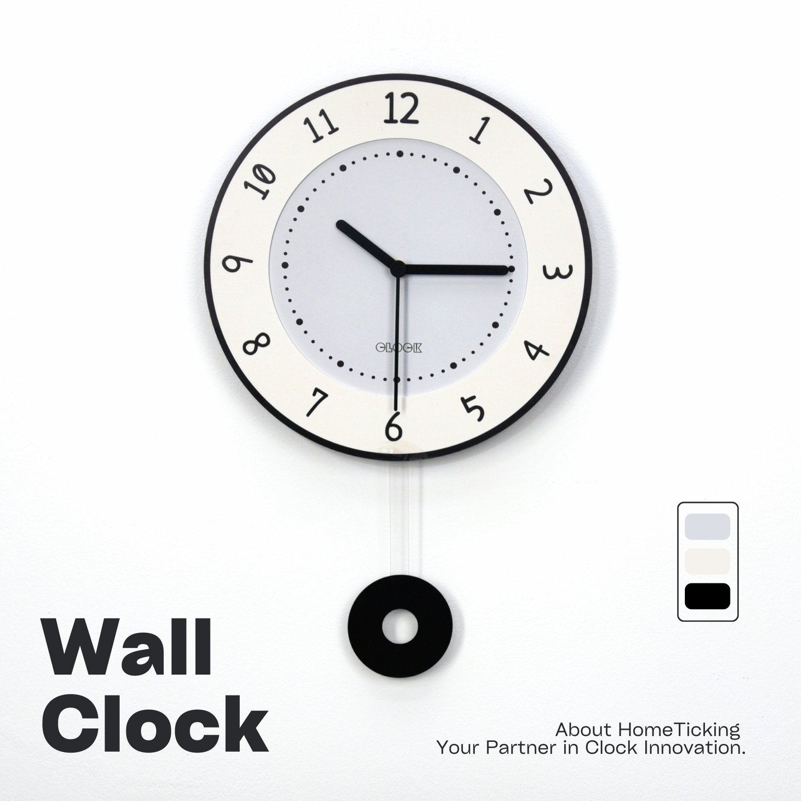 Wall Clock  SC3-8-D